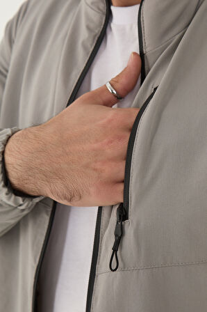 Camp490 Outdoor Tactical Çok Cepli Su İticili Erkek Mevsimlik Taktik Likralı Mont