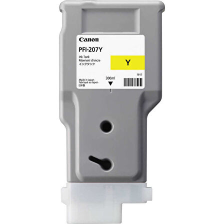Canon PFI-207Y-8792B001 Sarı Orijinal Kartuş