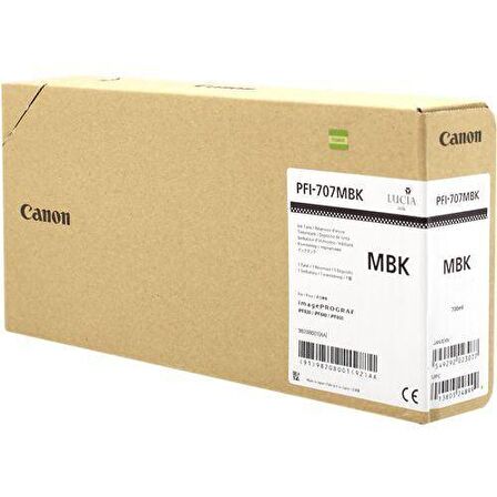 CANON 9820B001 PFI-707MBK MAT SİYAH KARTUŞ (700 ML)IPF 830/IPF 840/IPF 850