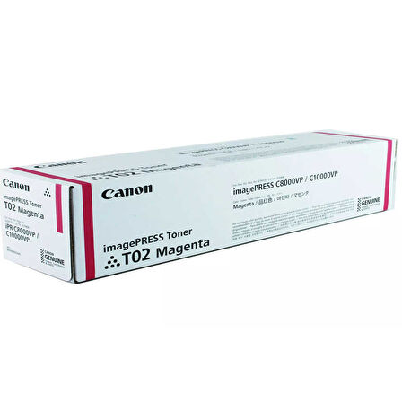 Canon T02-8531B001 Kırmızı Orijinal Toner