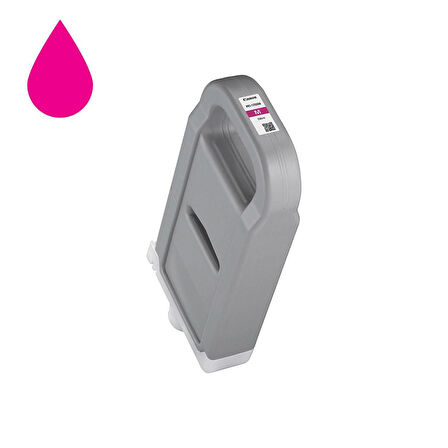 Feyza Bilişim® Canon PFI-1700 M (Magenta) Kırmızı Plotter Orijinal Mürekkep Kartuş 700 ml. (0777C001)