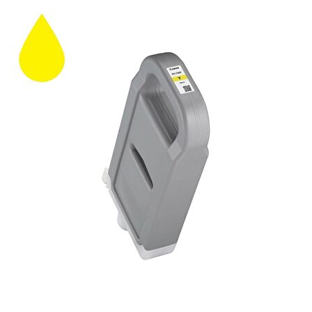 Feyza Bilişim Canon (0778C001) PFI-1700 Y (Yellow ) 700 ml Orjinal Mürekkep Kartuşu