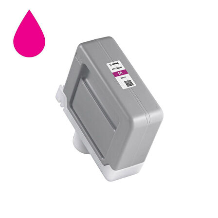 Feyza Bilişim® Canon PFI-1300 M (Magenta) Kırmızı Plotter Orijinal Mürekkep Kartuş 330 ml. (0813C001)