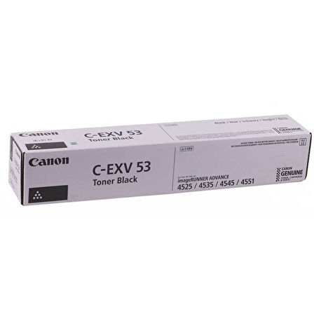 Canon C-EXV-53- 0473C002 Orijinal Fotokopi Toneri