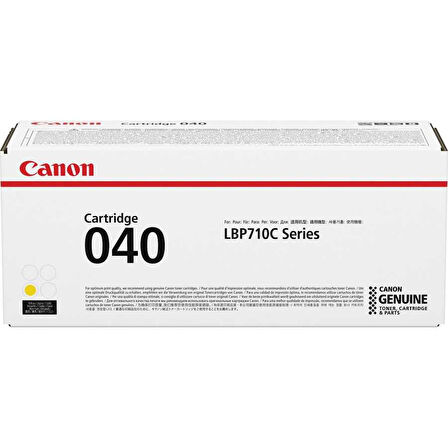 Canon CRG-040/0454C001 Sarı Orijinal Toner