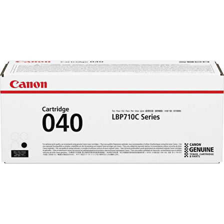 Canon CRG-040/0460C001 Siyah Orijinal Toner
