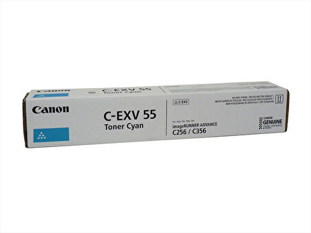 Canon C-EXV 55 Mavi Toner Orjinal, C256İ-356İ, 2183C002AA