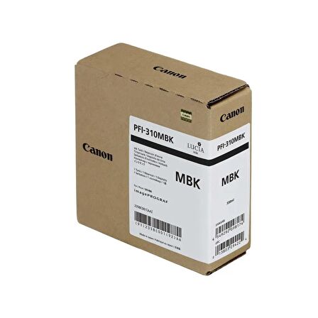 CANON 2358C001 PFI-310 MBK MAT SİYAH KARTUŞ (330 ml) / TX-2000 / TX-3000 / TX-4000