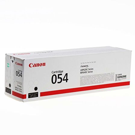CANON CRG-054 SİYAH TONER MF645/LBP623 1.5K