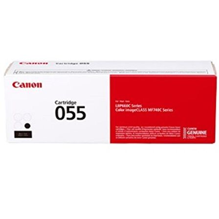 Canon CRG-055 BK Black Siyah Toner MF745