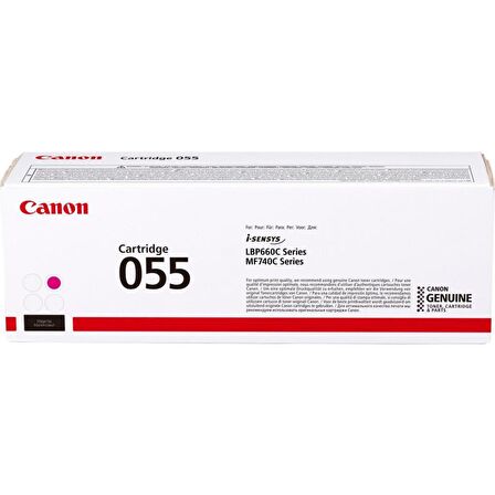 Canon CRG-055H M Magenta Kırmızı 2.100 Sayfa DMO Ozel Toner