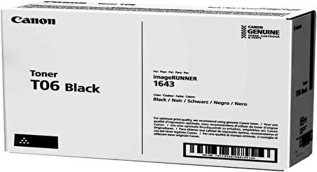CANON 3526C002 TONER T06 BLACK 1643/1643IF