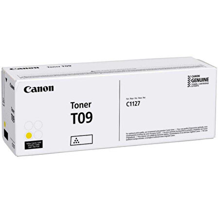 Canon T09-3017C006 Sarı Orijinal Toner