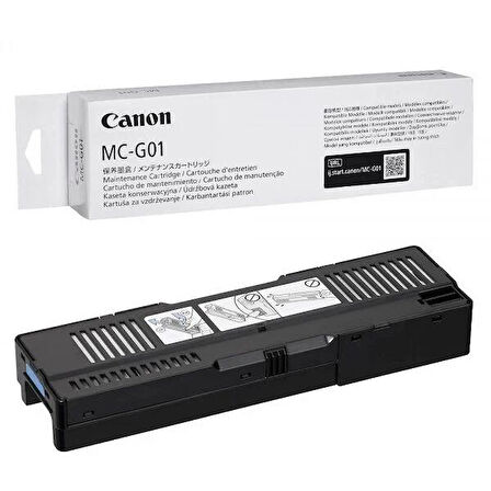 Canon MC-G01 Gx Serisi Orijinal Atik Kutusu Gx6040-Gx7040-Gx5040