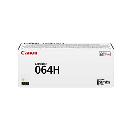 Canon CRG-064H/4932C001 Sarı Orijinal Toner Yüksek Kapasiteli