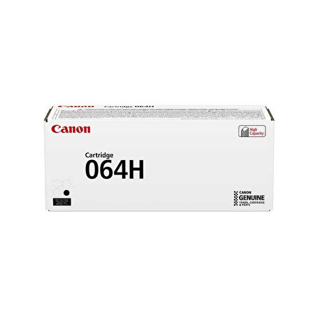 Canon CRG-064H/4938C001 Siyah Orijinal Toner Yüksek Kapasiteli