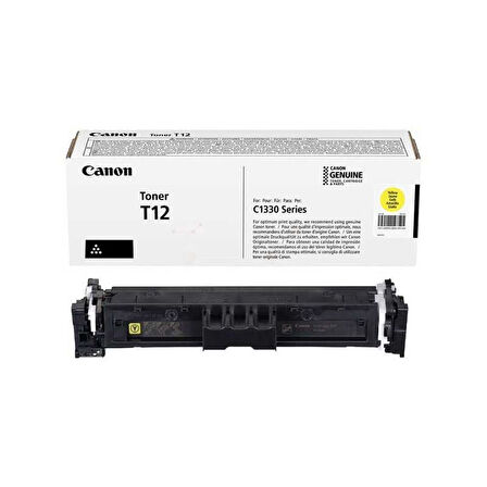 Canon T12 (5095C006A) Sarı Orijinal Toner