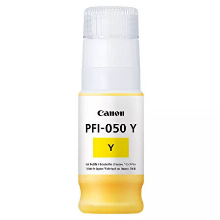 Canon PFI-050 Y Sarı Mürekkep 