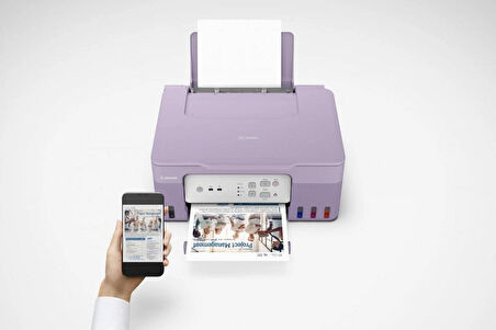 Canon Pixma G3430 Wi-Fi/Tarayıcı/Fotokopi Renkli Çok Fonk. Tanklı Yazıcı - Mor