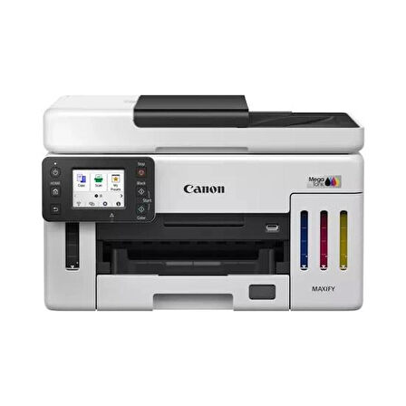 Canon Maxify GX6140 Wi-Fi/Tarayıcı/Fotokopi Renkli Çok Fonksiyonlu Tanklı Mürekkep Yazıcı