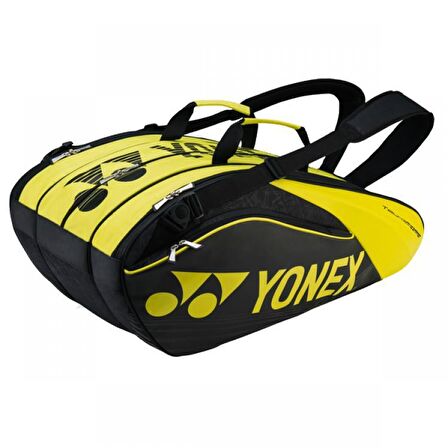 YONEX PRO 9629 9'LU TENİS ÇANTASI SARI/SİYAH