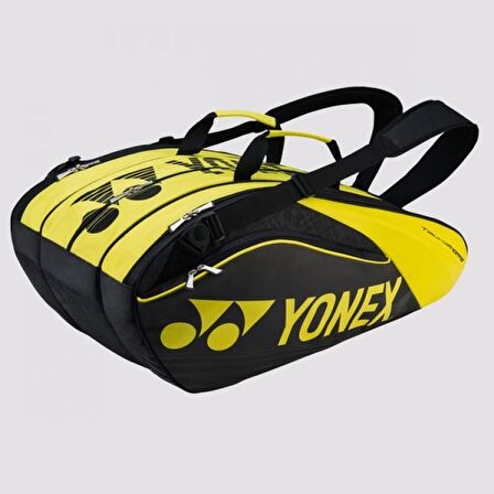 YONEX PRO 9629 9'LU TENİS ÇANTASI SARI/SİYAH