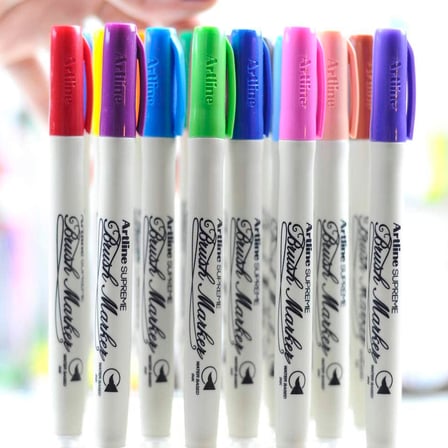 Artline Supreme Pembe Brush Uçlu Kalem