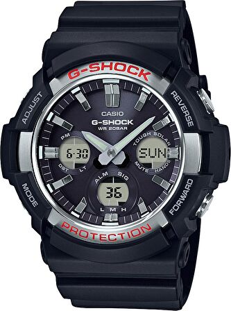 Casio G-Shock GAS-100-1ADR Solar Erkek Kol Saati