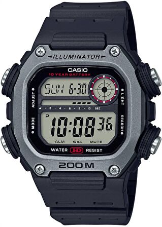 Casio DW-291H-1AVDF Silikon Kordon Erkek Kol Saati