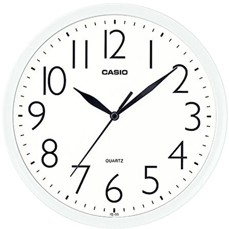 CASIO IQ-05-7DF BEYAZ 24CM DUVAR SAATİ
