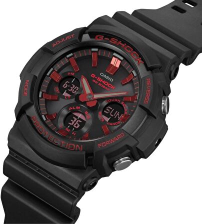 CASIO GAS-100BNR-1ADR ERKEK KOL SAATİ