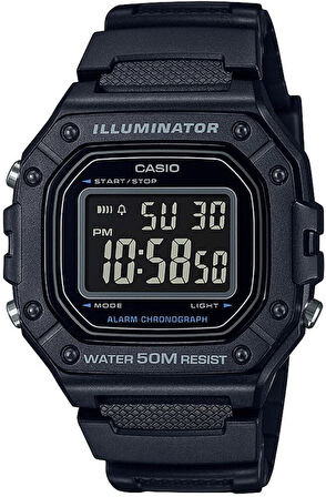Casıo W-218h-1bvdf Erkek Kol Saati