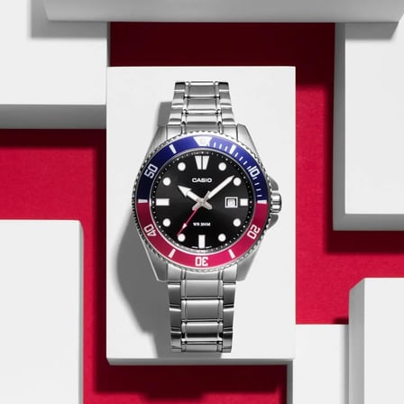 Casio Mdv-107d-1a3vdf Kol Saati Gri