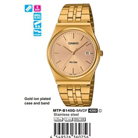 CASIO MTP-B145G-9AVDF ERKEK KOL SAATİ