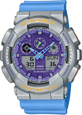 Casio G-Shock GA-100EU-8A2DR Unisex Kol Saati