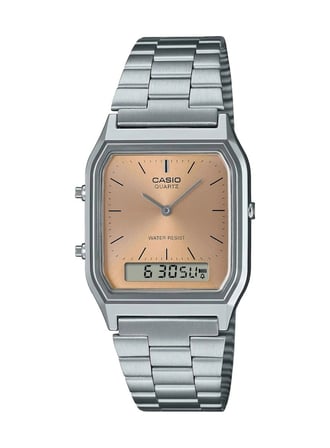 Casio Aq-230a-4amqydf Kol Saati Metalik Gri