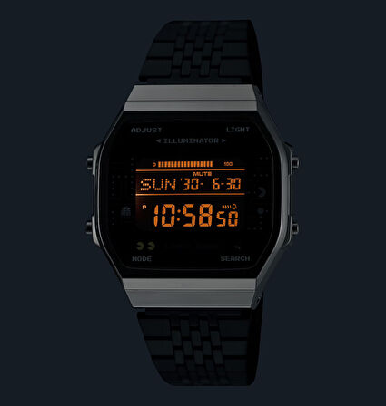 Casio Abl-100Wepc-1Bdr Pac-Man Retro