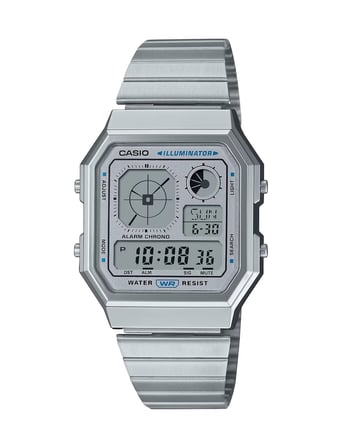 Casio A130we-7adf Vintage Retro Kol Saati Metalik Gri