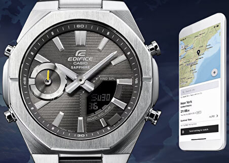 Casio Ecb-S10db-1Adf Edifice Akıllı Telefon Bağlantılı