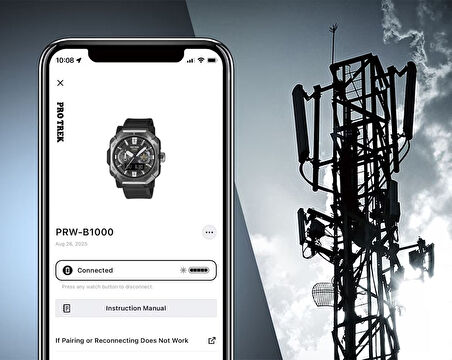 Casio Pro-Trek PRW-B1000-5DR Bluetoothlu Touch Solar Limited Edition