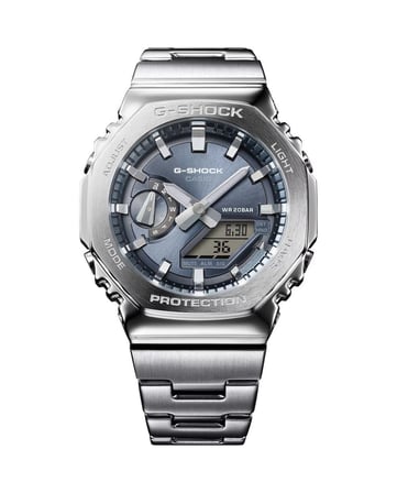 Casio Gm-2110d-8adr Kol Saati Metalik