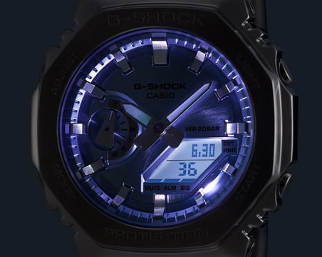 Casio Gm-2110d-8adr Kol Saati Metalik