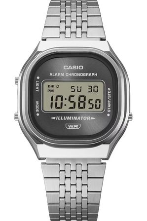 Casio A140WE-8ADF Erkek Kol Saati Gri Çelik Dijital