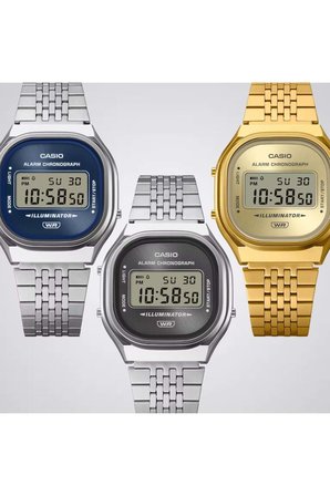 Casio A140WEG-9ADF Erkek Kol Saati Dijital Altın Çelik