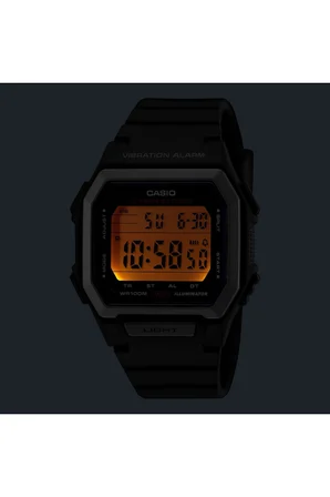Casio W-738H-3AVDF Erkek Kol Saati Dijital Silikon Kordon Haki 10 ATM