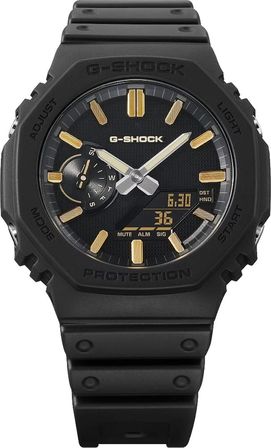 Casio G-Shock GA-2100LXB-1A9DR Analog-Dijital Siyah Silikon Erkek Kol Saati