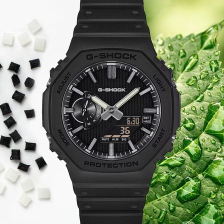 Casio G-Shock GA-2100LXB-1A9DR Analog-Dijital Siyah Silikon Erkek Kol Saati