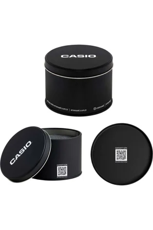 Casio UTP-1302PD-1AVDF Erkek Kol Saati Analog Çelik Kordon Siyah Kadran