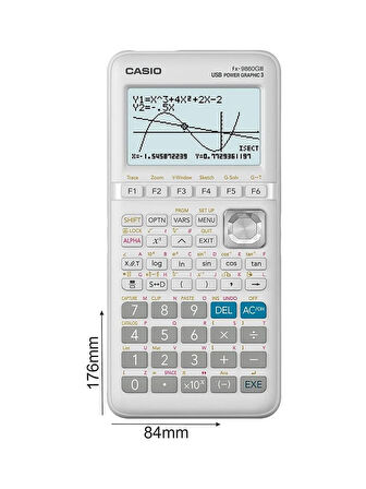 Casio FX-9860GIII Python Grafik Çizen Bilimsel Hesap Makinesi