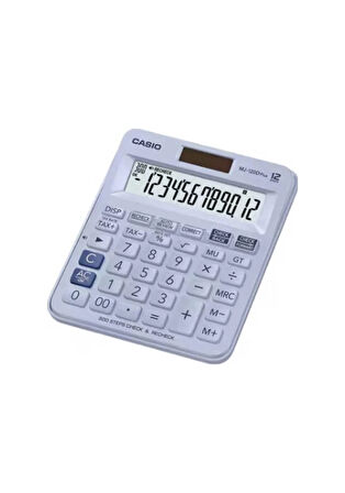 Casio MJ-120D Plus Mavi Masaüstü Hesap Makinesi